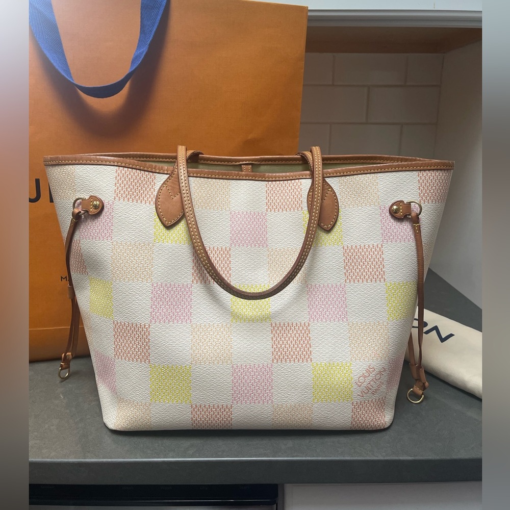 Louis Vuitton Damierlicious Neverfull MM Limited Edition 2024